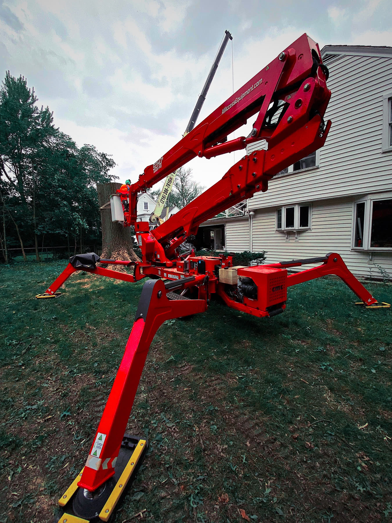 Spider lift operations